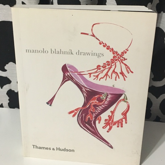 Manolo Blahnik Other - Manolo Blahnik 👠 Drawings Coffee Small Table Book